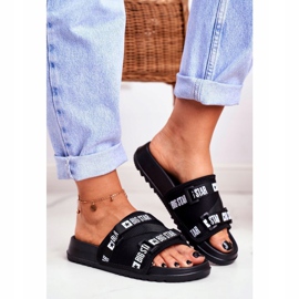 Papuci de dama Big Star Military Black GG274018 negru 1