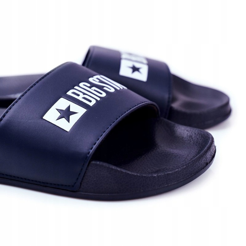 Papuci pentru bărbați Big Star Rubber Blue Navy GG174931 albastru marin 2