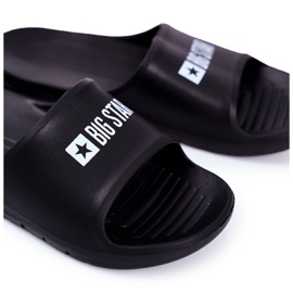 Papuci pentru bărbați Big Star Air Black GG174917 negru 1