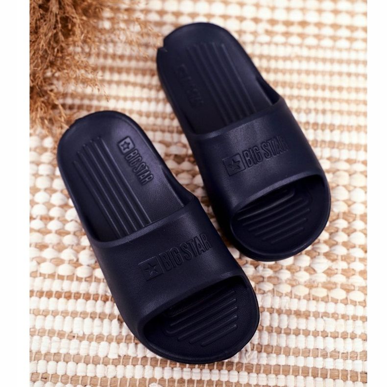 Papuci pentru copii Tineret Big Star Blue Navy GG374810 albastru 1