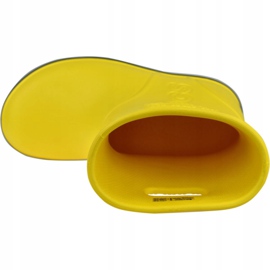 Crocs Crocband Rain Boot Kids 205827-734 roșu galben 2 Crocs Crocband Rain Boot Kids 205827-734 roșu galben 2
