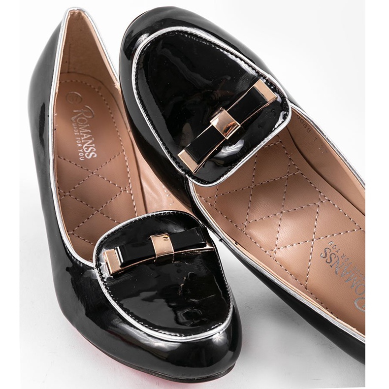 Pompe cu pană neagră cu arc 0088-1 negru 1