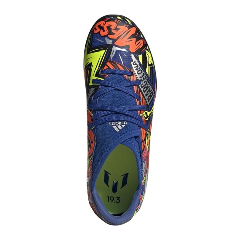 Ghete de fotbal Adidas Nemeziz Messi 19.3 Tf Jr EH0595 multicolor multicolor 1