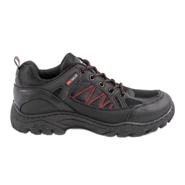 Pantofi sport de trekking negri HL-1831B negru 1