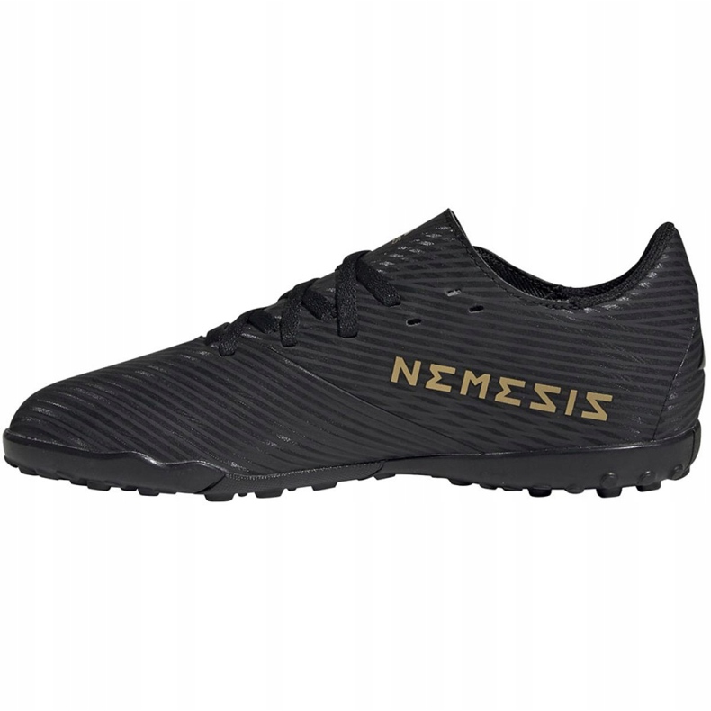 Cizmele de fotbal adidas Nemeziz 19.4 Tf Jr EG3313 negru negru 2 Cizmele de fotbal adidas Nemeziz 19.4 Tf Jr EG3313 negru negru 2