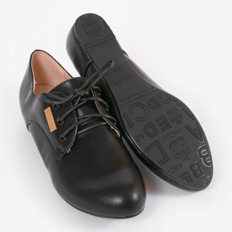 Pantofi jazz negri clasici C11-1 negru 2