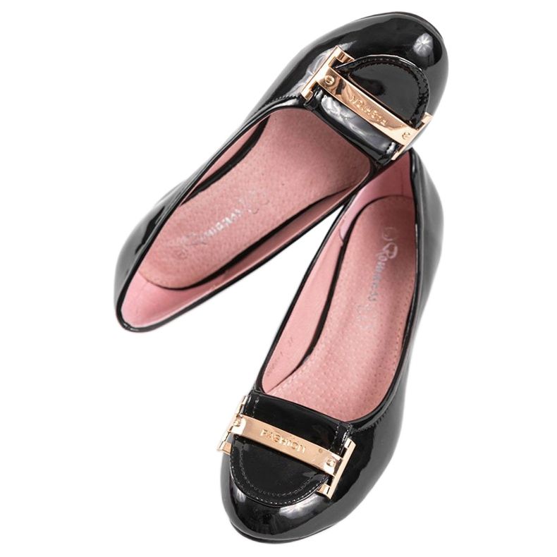 Pompele lăcuite negre pe stâlpul 0080-1 negru 1