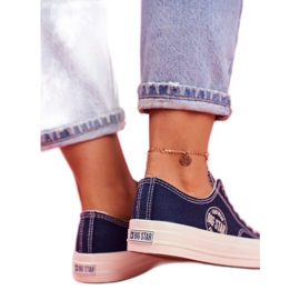 Adidași pentru femei Big Star Navy Blue FF274125 albastru marin multicolor 2