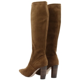 Cizme de damă Caprice 25501-25 coniac stretch multicolor 4