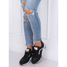 Pantofi sport negri negri C131 Negro negru 1