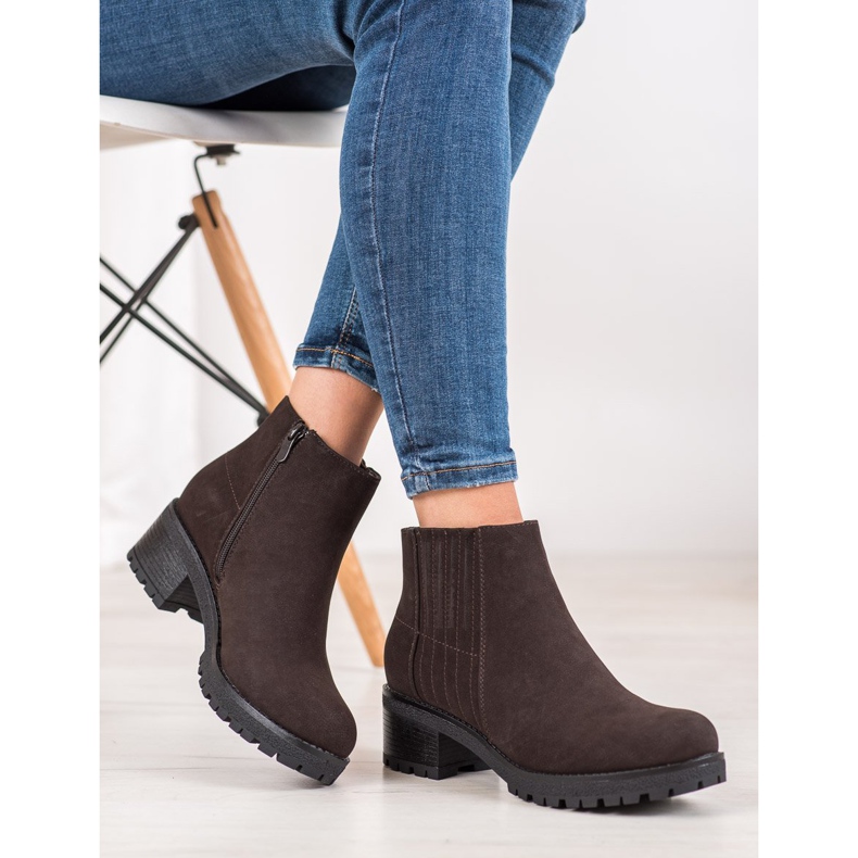 J. Star Cizme maro clasice 2