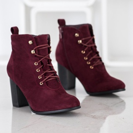 Evento Cizme Burgundy La Poștă roșu multicolor 1 Evento Cizme Burgundy La Poștă roșu multicolor 1