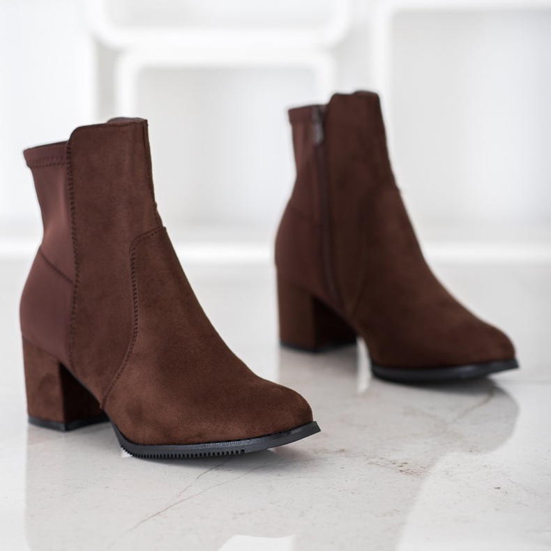 J. Star Cizme maro închis 1