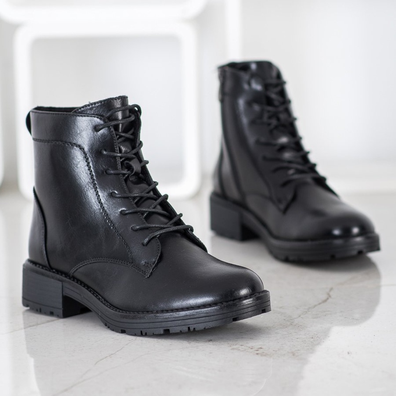 Elegant Trappers VINCEZA negru 1