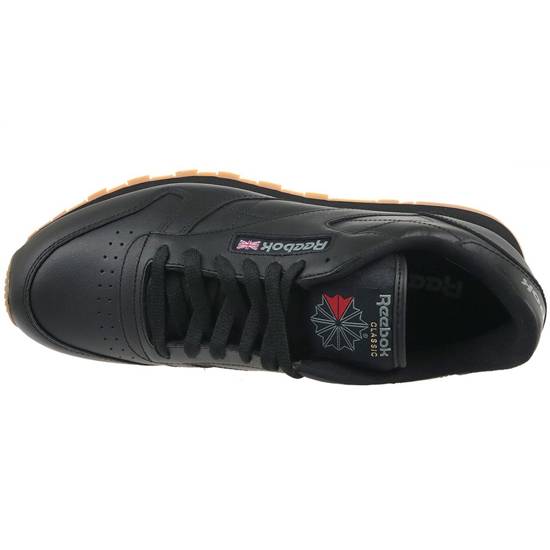 Pantofi Reebok Classic Lthr M 49800 negru 2