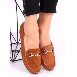 Mocasini de damă camel CH-1M16 Camel maro 1