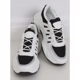 Încălțăminte sport pentru femei alb și negru BH-001 Negru 1