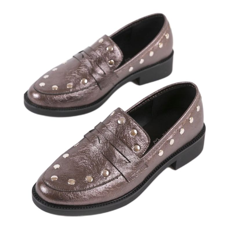 Pantofi de damă gri C18-6297 1