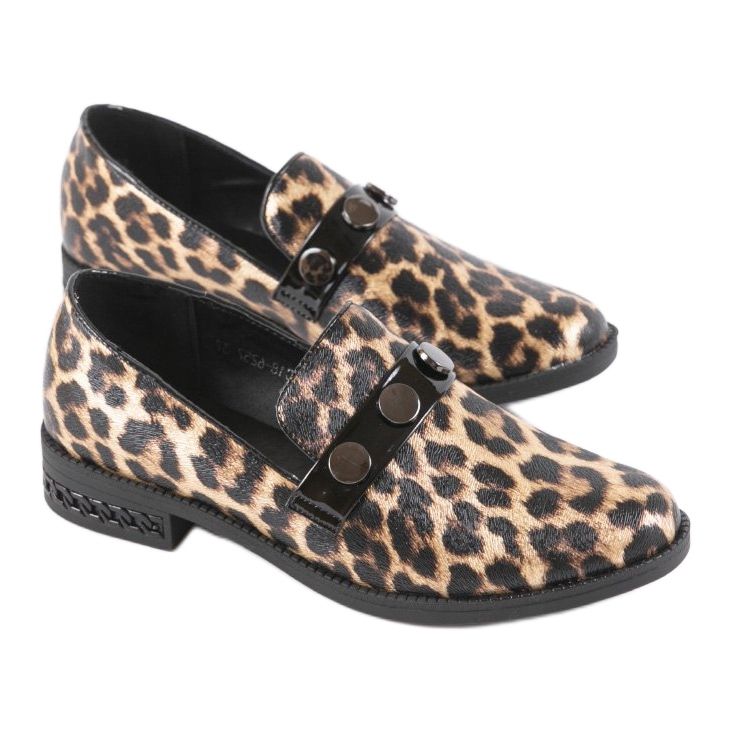 Încălțăminte maro C18-6257 negru 1