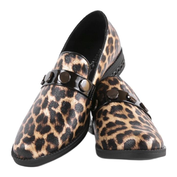 Încălțăminte maro C18-6257 negru 2