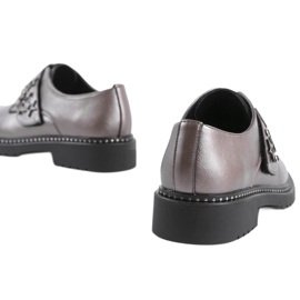 Pantofi gri pentru femei C18-6391 2