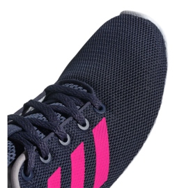Pantofi Adidas Lite Racer Cln Jr BB7045 albastru marin roz 1