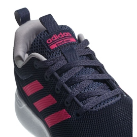 Pantofi Adidas Lite Racer Cln Jr BB7045 albastru marin roz 2