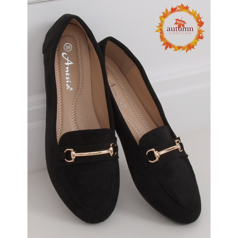 Mocasini dama negri 88-385 Negru 1