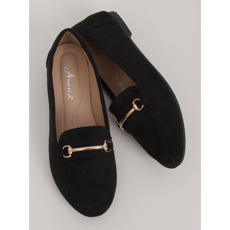 Mocasini dama negri 88-385 Negru 2