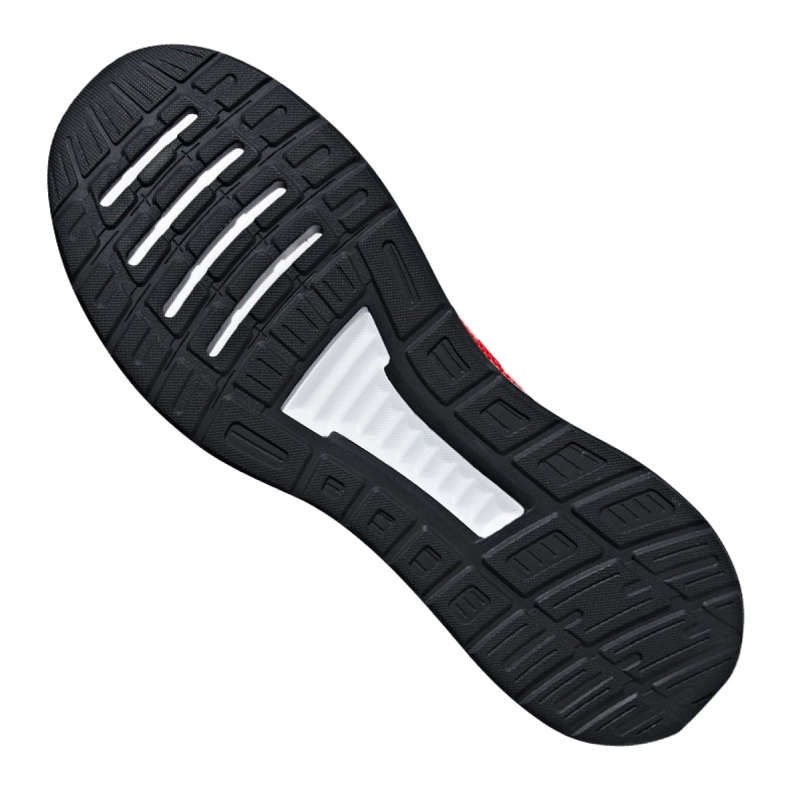 Pantofi de antrenament Adidas Runfalcon M F36202 alb roșu 3