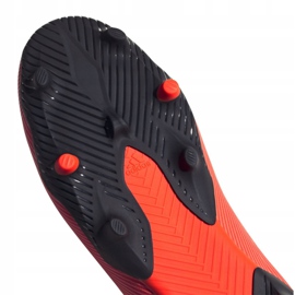 Ghete de fotbal Adidas Nemeziz 19.3 Ll Fg M EH1092 multicolor portocale 1