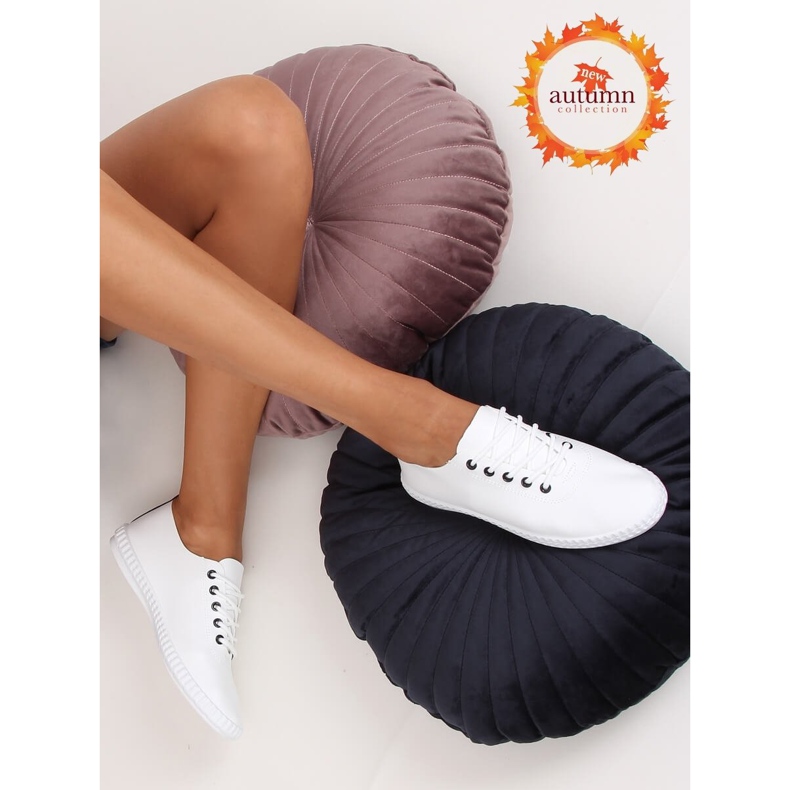 Adidași de damă alb-negru 6165 Negru 1