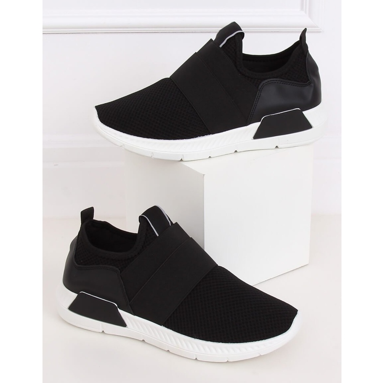 Negru 7786-Y Pantofi sport negri 1