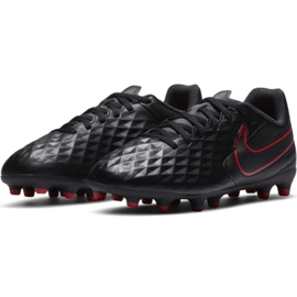 Pantofi de fotbal Nike Tiempo Legend 8 Club FG / MG Jr AT5881 060 multicolor negru 2