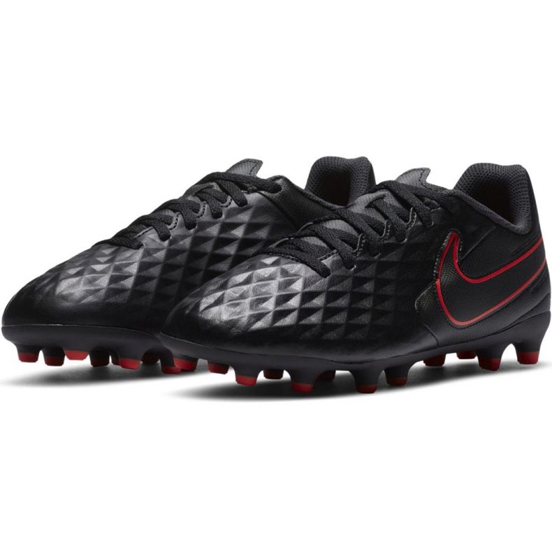 Pantofi de fotbal Nike Tiempo Legend 8 Club FG / MG Jr AT5881 060 multicolor negru 2