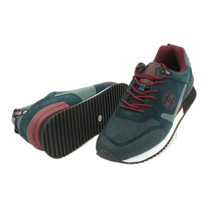 Pantofi Big Star Green GG174549 multicolor verde 3 Pantofi Big Star Green GG174549 multicolor verde 3