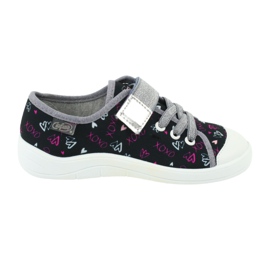 Încălțăminte pentru copii Befado 251Y142 negru roz gri 5