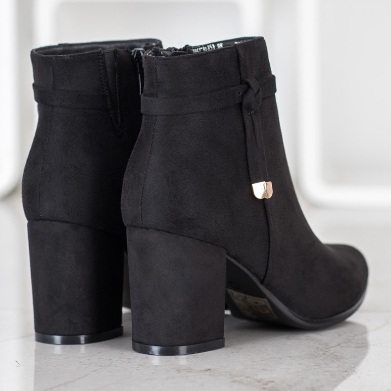 Cizme elegante VINCEZA negru 1