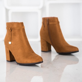 Cizme elegante VINCEZA maro 1