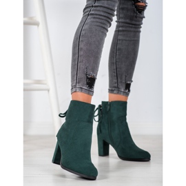 Cizme legate pe postarea VINCEZA verde 1 Cizme legate pe postarea VINCEZA verde 1