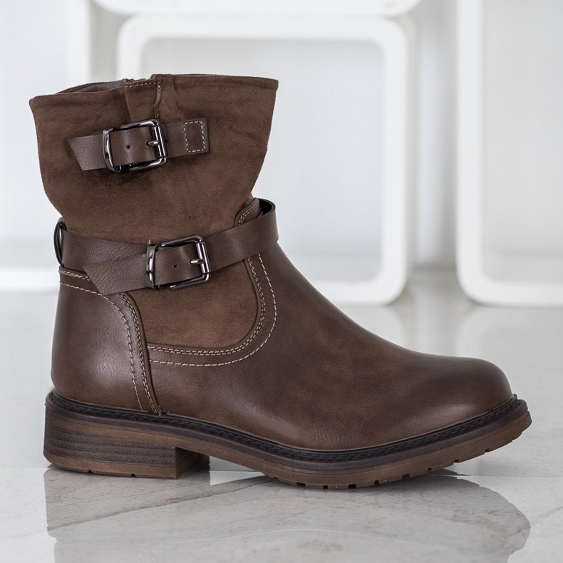 J. Star Muncitori clasici maro 2