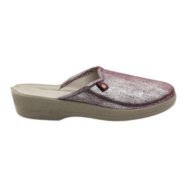 Pantofi dama Befado papuci 219d468 multicolor argint 5