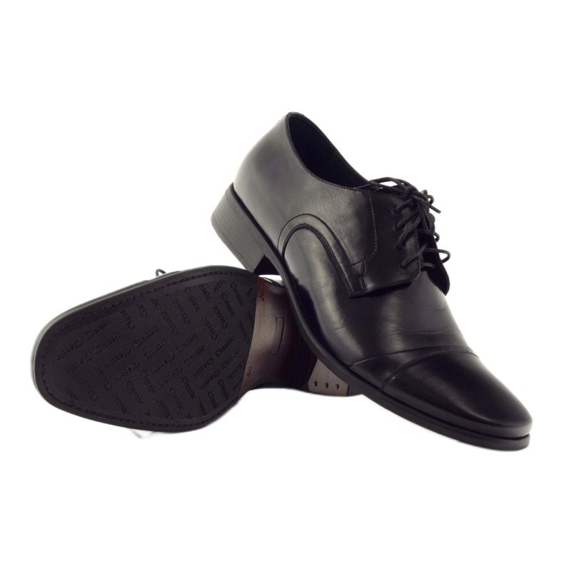 Pantofi clasici negri Pilpol L005 negru 3