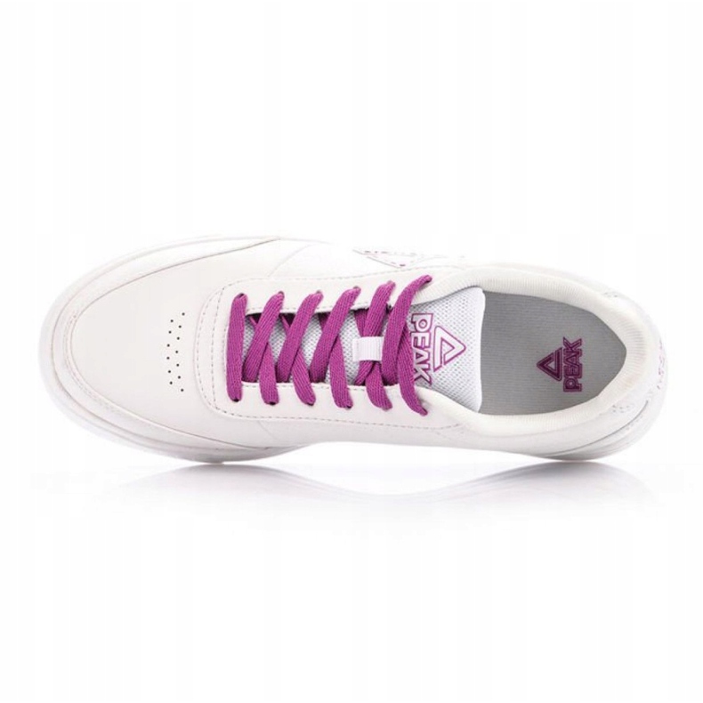 Peak E43358B W 61485-61488 pantofi alb violet 2