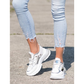 Marquiz Adidași eleganți alb 2