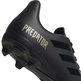 Ghete de fotbal Adidas Predator 19.4 FxG Jr EF8989 negru 3