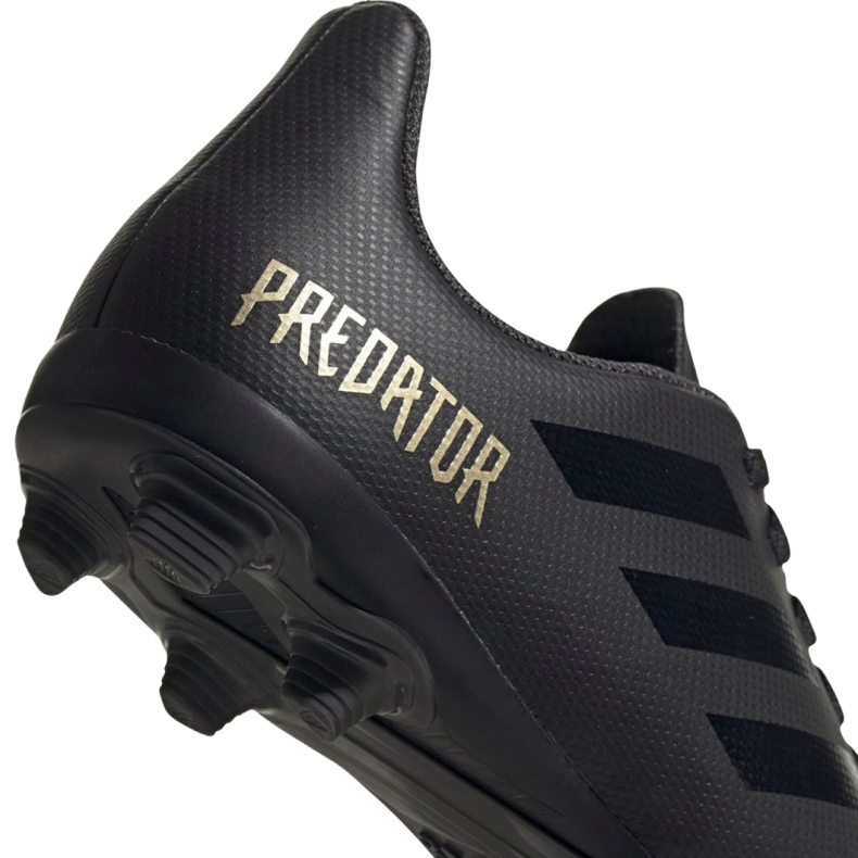 Ghete de fotbal Adidas Predator 19.4 FxG Jr EF8989 negru 3