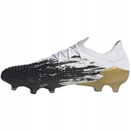 Ghete de fotbal Adidas Predator Mutator 20.1 LM Fg FW9182 gri alb 2
