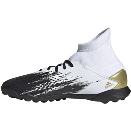 Ghete de fotbal Adidas Predator 20.3 Tf Jr FW9220 gri alb 2