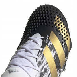 Ghete de fotbal Adidas Predator 20.1 Low Sg M FW9181 negru, alb, negru, auriu alb 2